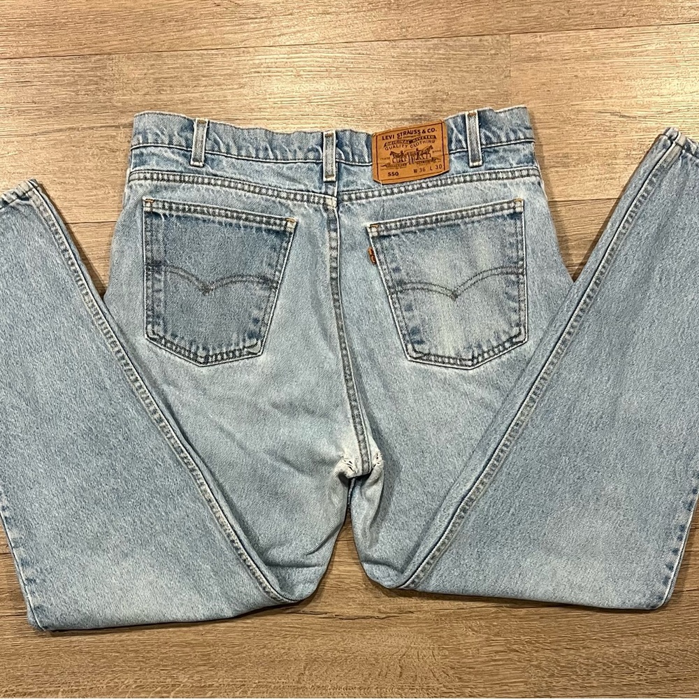 Levi's Vintage Orange Tab 550 Jeans 36x30 ***PLEASE READ DESCRIPTION***
